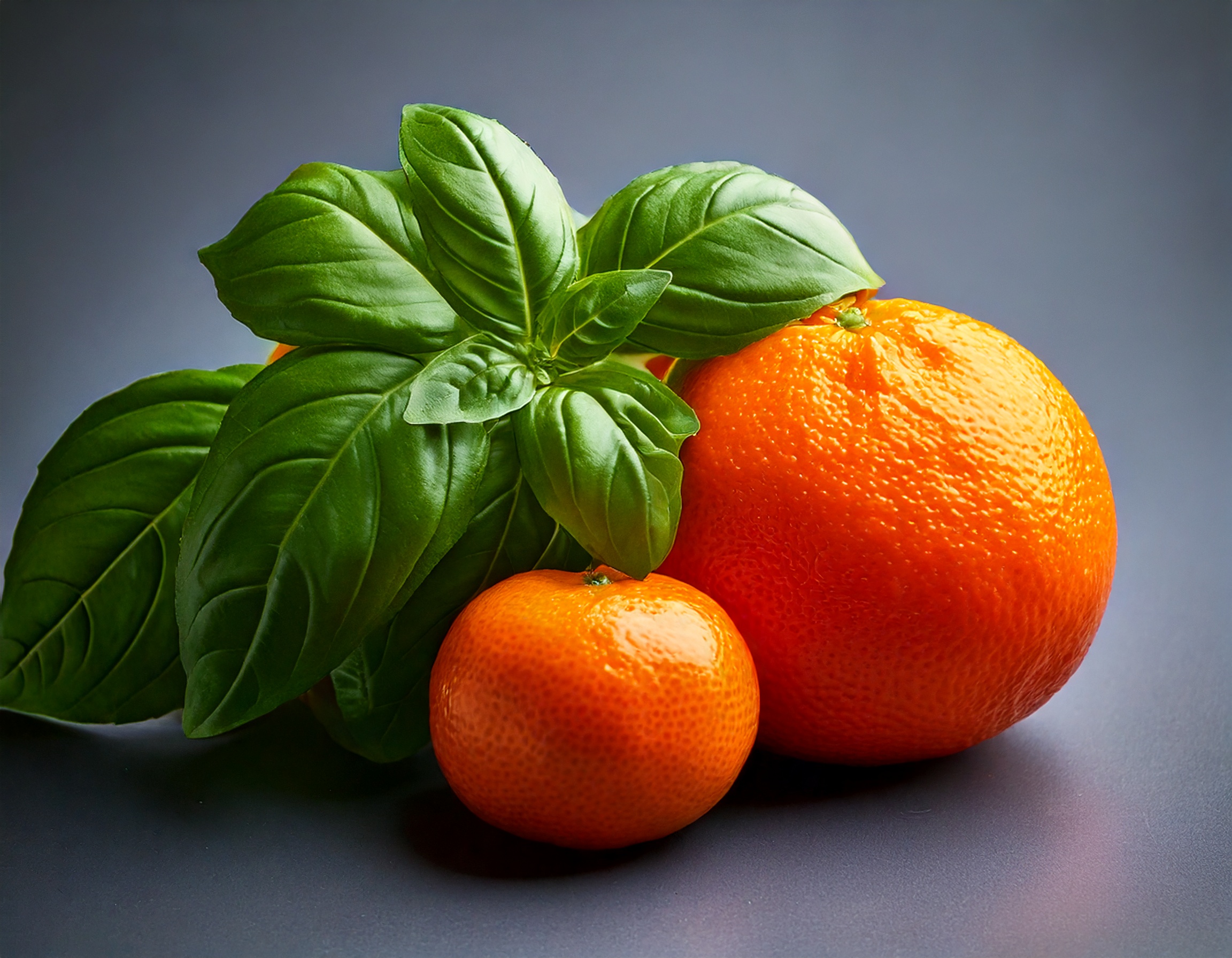 Basil and Mandarin 1